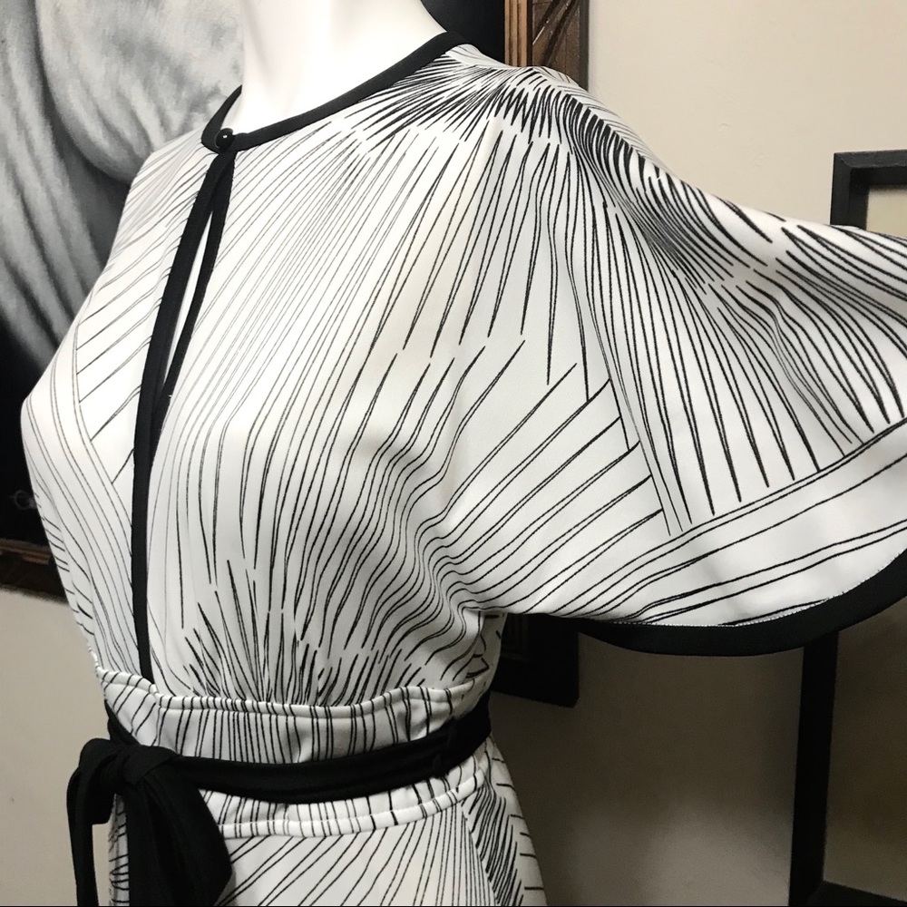 Vintage Julie Miller Keyhole Palazzo Jumpsuit